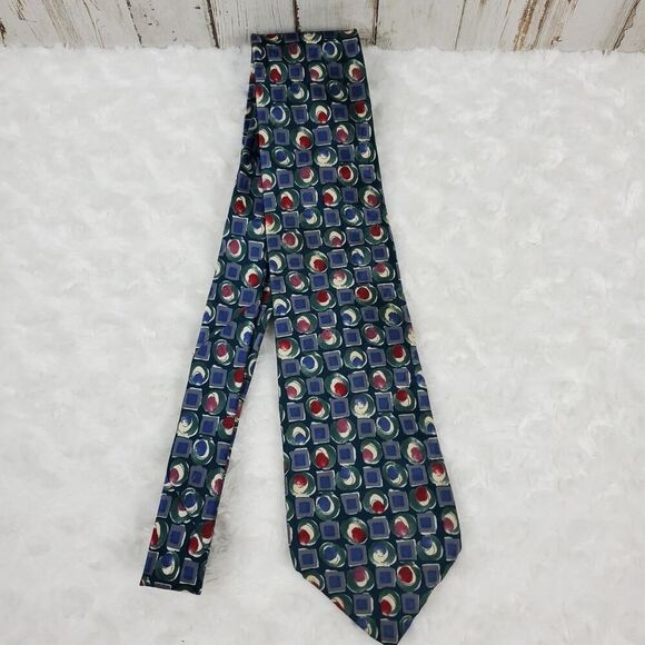 Harve' Benard Silk Tie Blue - Picture 2 of 6